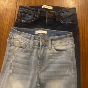 2 Pairs of Flying Monkey jeans - Sz 25